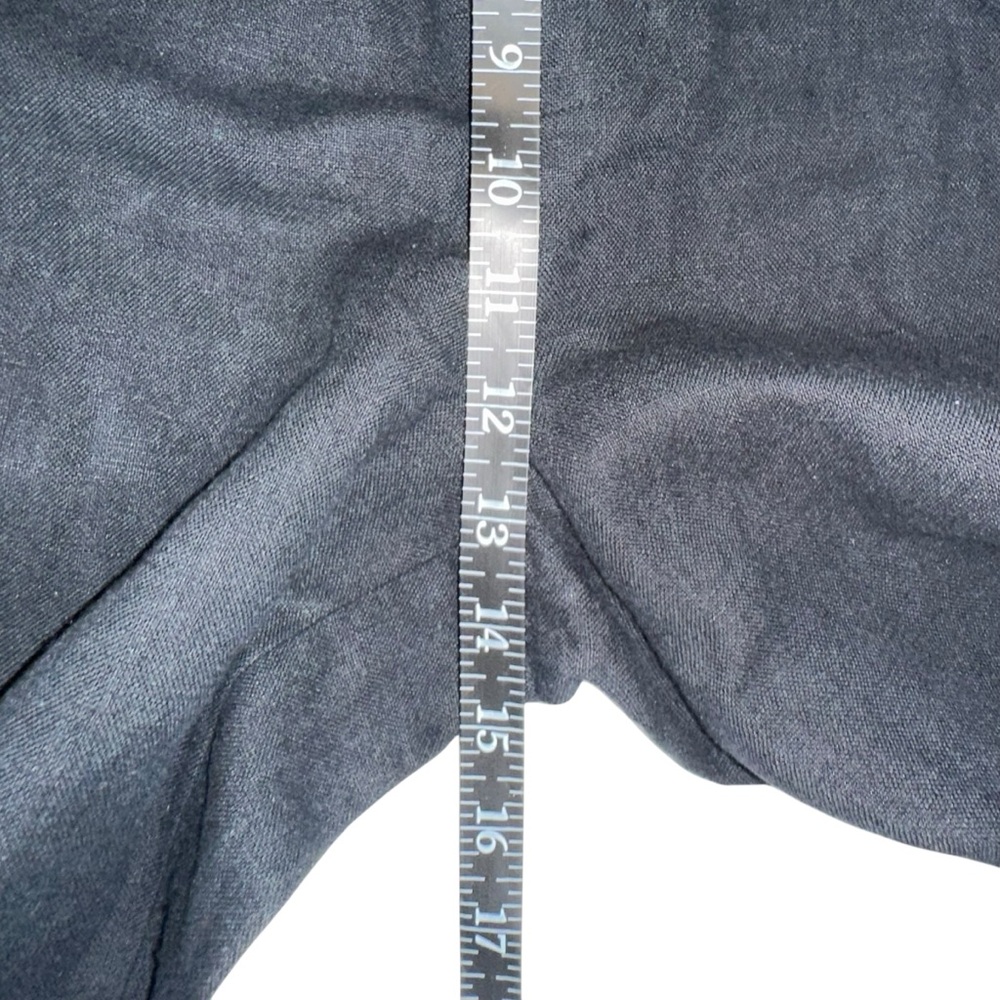 Sea New York Linen Blend Side Stripe Wide Leg Navy Pants 4 - Picture 6 of 6